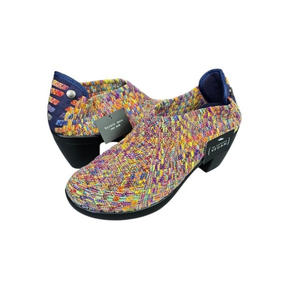 Bernie Mev Texas Chesca Woven Elastic Ankle Bootie Size 39 *RUN‎ SMALL*